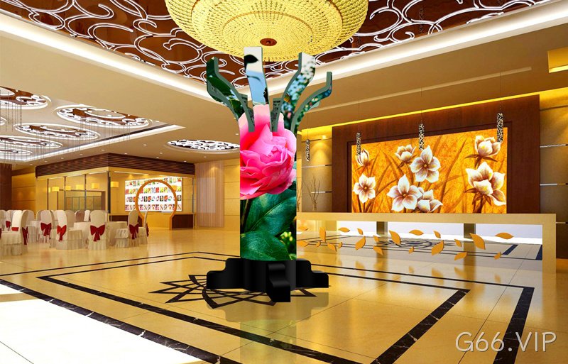 LED显示屏圆柱_柱状LED显示屏