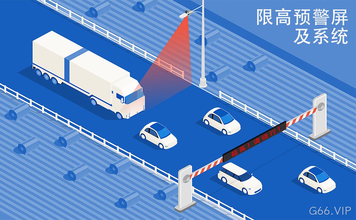 限高预警屏系统_限高预警解决方案