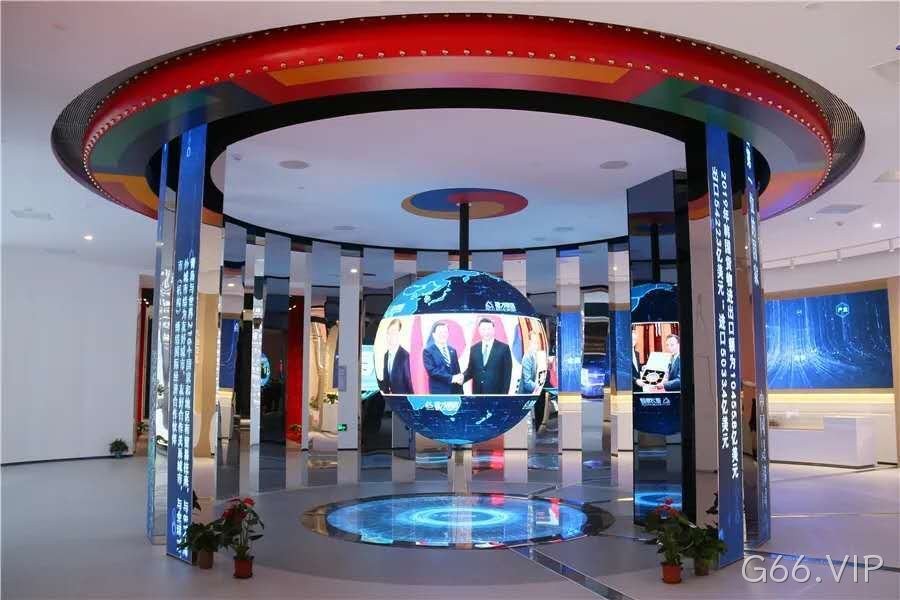 南宁LED球体屏展示---中韩之林