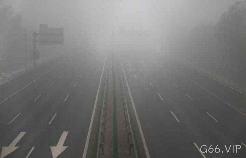 远视距交通诱导屏雾霾测试